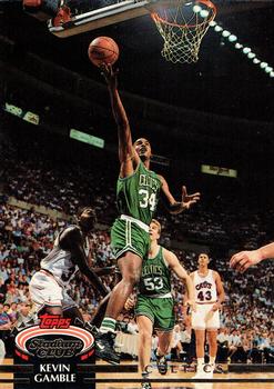 #88 Kevin Gamble - Boston Celtics - 1992-93 Stadium Club Basketball