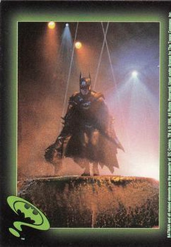 #88 Batman on the edge - 1995 Topps Batman Forever Stickers