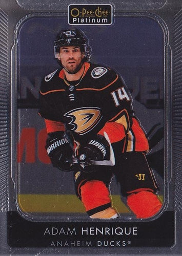 #88 Adam Henrique - Anaheim Ducks - 2021-22 O-Pee-Chee Platinum Hockey