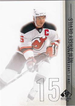 #88 Jamie Langenbrunner - New Jersey Devils - 2010-11 SP Authentic Hockey