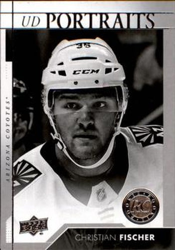 #P-88 Christian Fischer - Arizona Coyotes - 2017-18 Upper Deck - UD Portraits Hockey