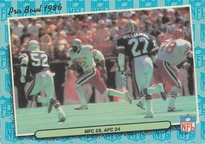 #88 Pro Bowl 1986 - 1986 Fleer Team Action Football