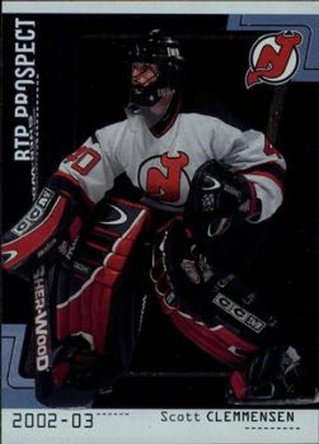 #88 Scott Clemmensen - New Jersey Devils - 2002-03 Be a Player Between the Pipes Hockey