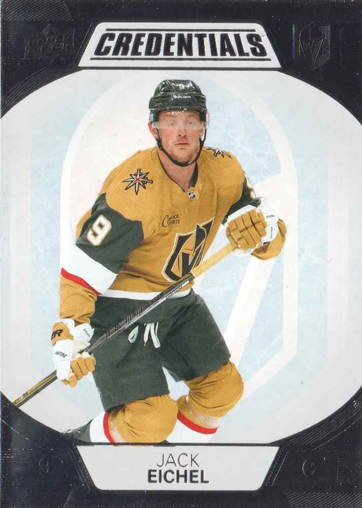 #88 Jack Eichel - Vegas Golden Knights - 2022-23 Upper Deck Credentials Hockey
