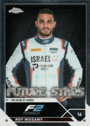 #88 Roy Nissany - PHM Racing by Charouz F2 - 2023 Topps Chrome Formula 1 Racing