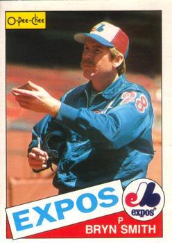 #88 Bryn Smith - Montreal Expos - 1985 O-Pee-Chee Baseball