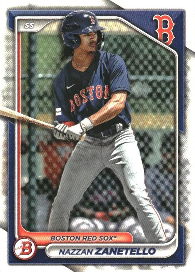 #BP-88 Nazzan Zanetello - Boston Red Sox - 2024 Bowman - Prospects Baseball