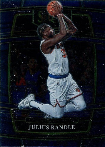 #88 Julius Randle - New York Knicks - 2021-22 Panini Select - Blue Basketball