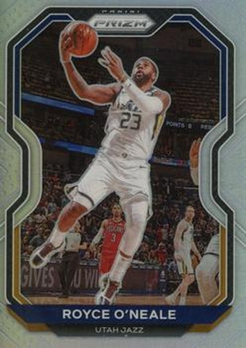 #88 Royce O'Neale - Utah Jazz - 2020-21 Panini Prizm - Silver Prizms Basketball