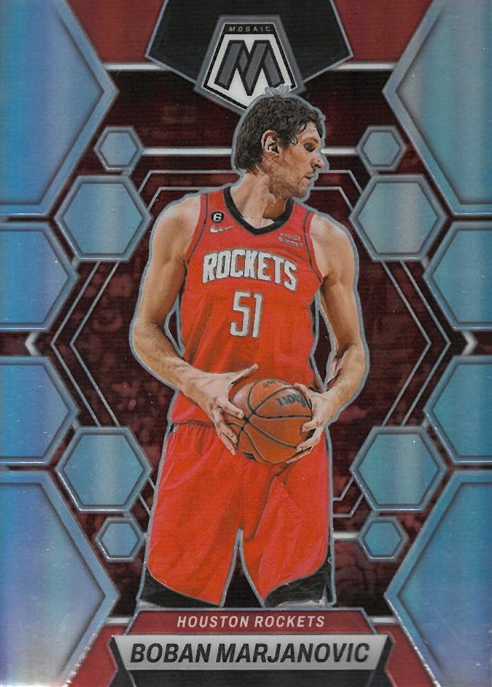 #88 Boban Marjanovic - Houston Rockets - 2022-23 Panini Mosaic Basketball