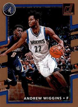#88 Andrew Wiggins - Minnesota Timberwolves - 2017-18 Donruss Basketball