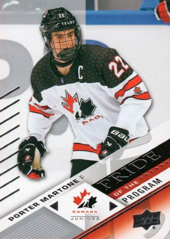 #88 Porter Martone - Canada - 2024 Upper Deck Team Canada Juniors Hockey