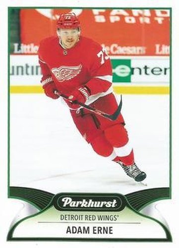 #88 Adam Erne - Detroit Red Wings - 2021-22 Parkhurst Hockey