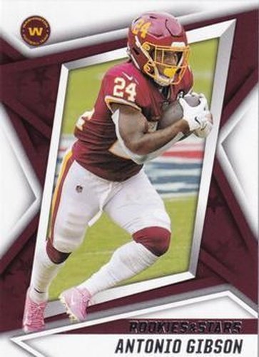 #88 Antonio Gibson - Washington Football Team - 2021 Panini Rookies & Stars Football