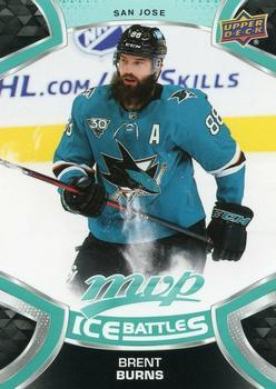 #88 Brent Burns - San Jose Sharks - 2021-22 Upper Deck MVP - Ice Battles Hockey