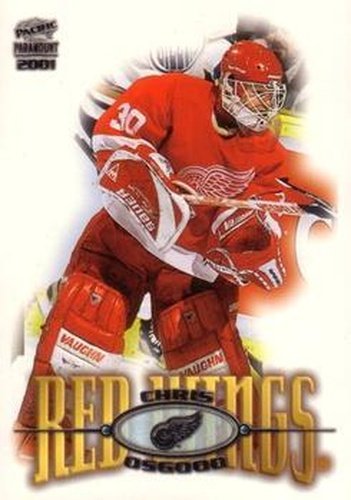 #88 Chris Osgood - Detroit Red Wings - 2000-01 Pacific Paramount Hockey