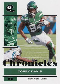 #88 Corey Davis - New York Jets - 2021 Panini Chronicles Football