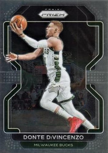 #88 Donte DiVincenzo - Milwaukee Bucks - 2021-22 Panini Prizm Basketball