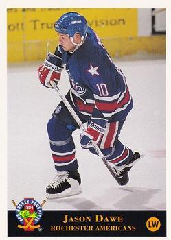 #88 Jason Dawe - Rochester Americans - 1994 Classic Pro Hockey Prospects Hockey