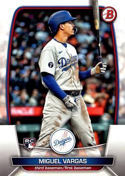 #88 Miguel Vargas - Los Angeles Dodgers - 2023 Bowman Baseball