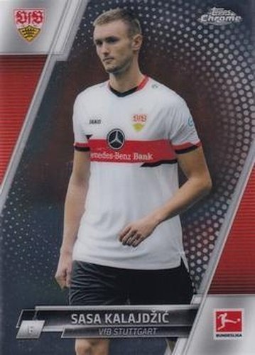 #88 Sasa Kalajdzic - VfB Stuttgart - 2021-22 Topps Chrome Bundesliga Soccer