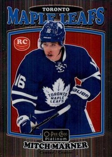 #R-88 Mitch Marner - Toronto Maple Leafs - 2016-17 O-Pee-Chee Platinum - Retro Hockey