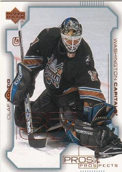 #88 Olaf Kolzig - Washington Capitals - 2000-01 Upper Deck Pros & Prospects Hockey