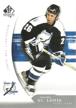 #88 Martin St. Louis - Tampa Bay Lightning - 2005-06 SP Authentic Hockey