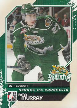 #88 Ryan Murray - Everett Silvertips - 2010-11 In The Game Heroes and Prospects Hockey