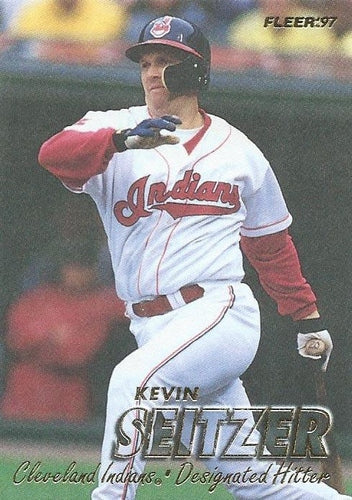 #88 Kevin Seitzer - Cleveland Indians - 1997 Fleer Baseball