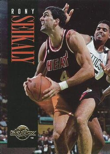 #88 Rony Seikaly - Miami Heat - 1994-95 SkyBox Premium Basketball