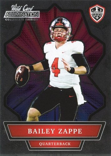 #ANBC-88 Bailey Zappe - Western Kentucky Hilltoppers - 2021 Wild Card Alumination NIL Football