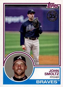 #83-88 John Smoltz - Atlanta Braves - 2018 Topps - 1983 Topps Baseball 35th Anniversary Baseball