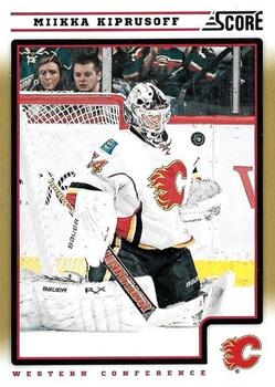 #88 Miikka Kiprusoff - Calgary Flames - 2012-13 Score - Gold Rush Hockey
