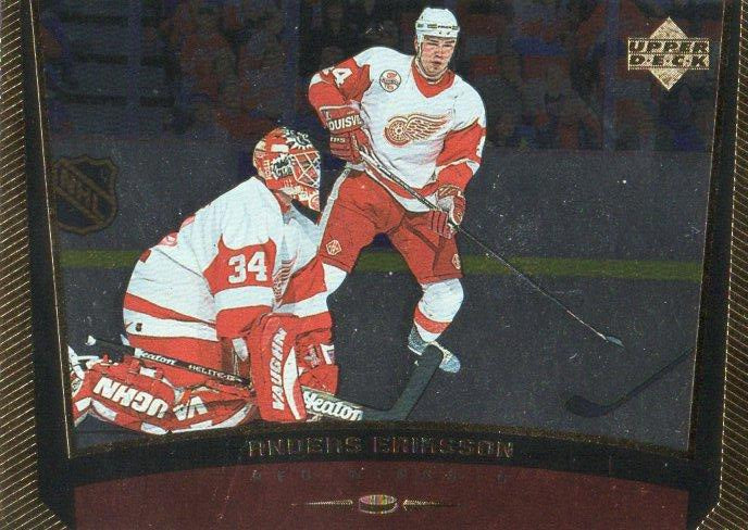 #88 Anders Eriksson - Detroit Red Wings - 1998-99 Upper Deck Gold Reserve Hockey
