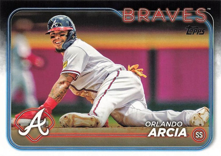 #88 Orlando Arcia - Atlanta Braves - 2024 Topps Baseball