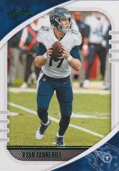 #88 Ryan Tannehill - Tennessee Titans - 2020 Panini Absolute - Green Football