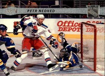 #88 Petr Nedved - New York Rangers - 2001-02 Stadium Club Hockey
