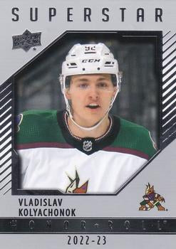 #HR88 Vladislav Kolyachonok - Arizona Coyotes - 2022-23 Upper Deck - Honor Roll Hockey