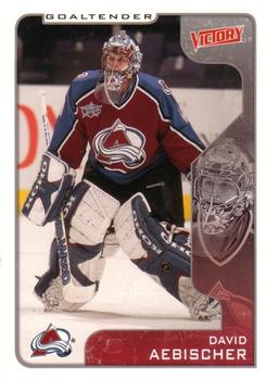 #88 David Aebischer - Colorado Avalanche - 2001-02 Upper Deck Victory Hockey
