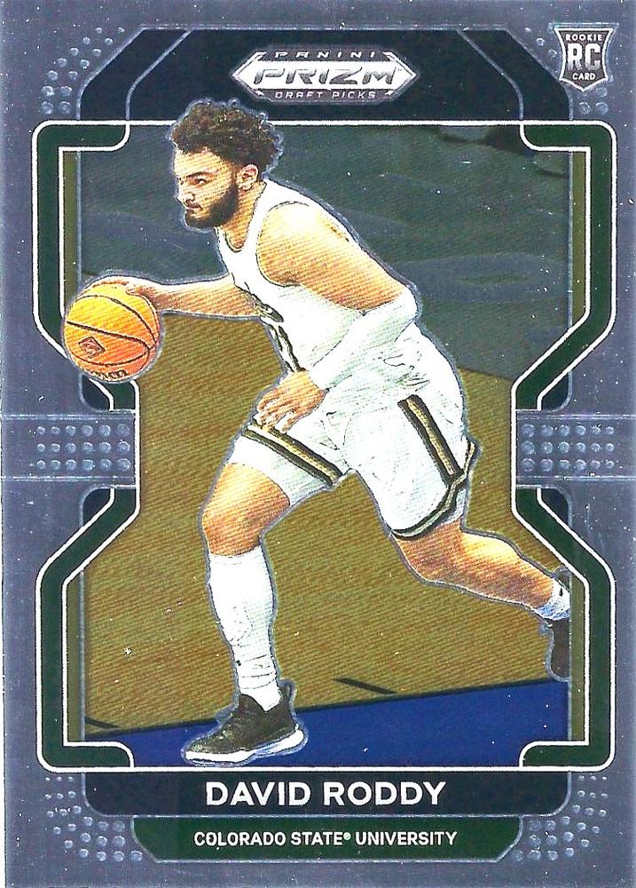 #88 David Roddy - Colorado State Rams - 2022 Panini Prizm Draft Picks Basketball