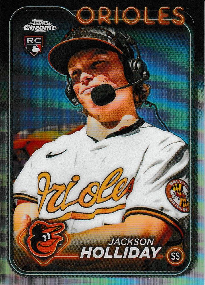 #88b Jackson Holliday - Baltimore Orioles - 2024 Topps Chrome Baseball
