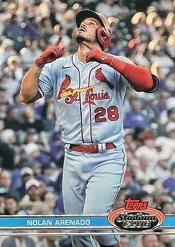#88c Nolan Arenado - St. Louis Cardinals - 2023 Stadium Club Baseball