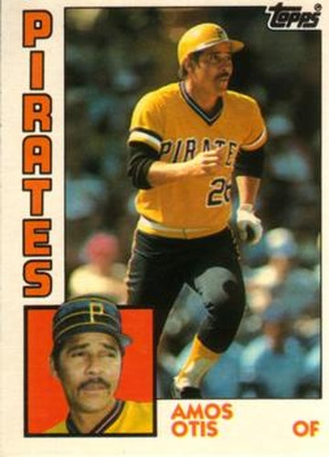 #89T Amos Otis - Pittsburgh Pirates - 1984 Topps Traded Baseball
