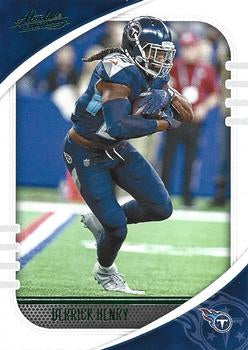 #89 Derrick Henry - Tennessee Titans - 2020 Panini Absolute - Green Football