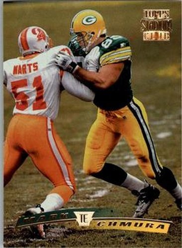 #89 Mark Chmura - Green Bay Packers - 1996 Stadium Club Football