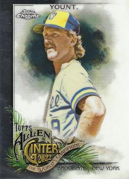 #89 Robin Yount - Milwaukee Brewers - 2022 Topps Allen & Ginter Chrome Baseball