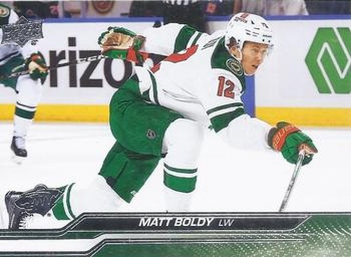 #89 Matt Boldy - Minnesota Wild - 2023-24 Upper Deck Hockey