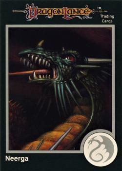#89 Neerga, Green Dragon - 1991 TSR Advanced Dungeons & Dragons - Silver