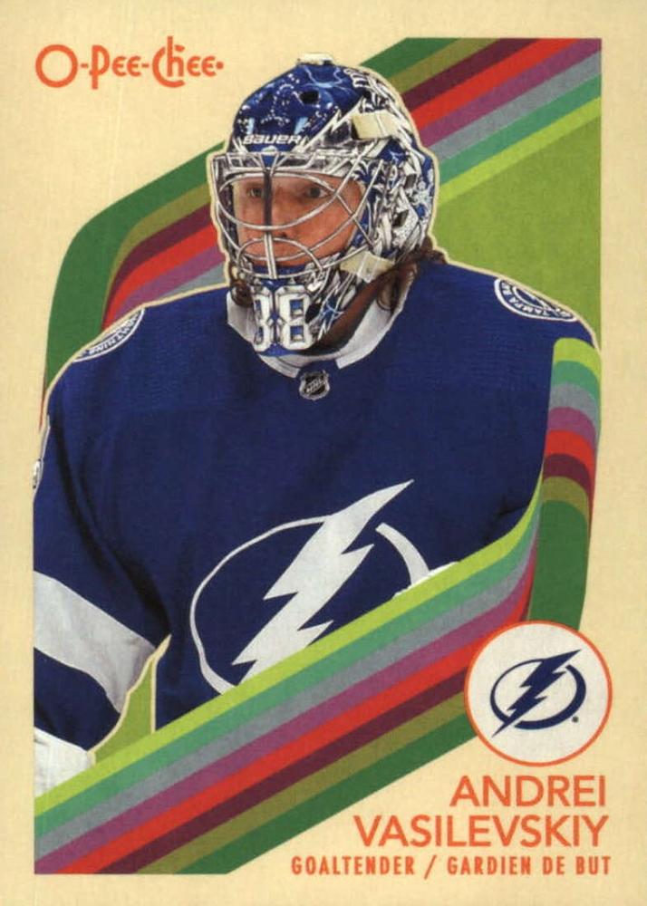 #89 Andrei Vasilevskiy - Tampa Bay Lightning - 2023-24 O-Pee-Chee - Retro Hockey